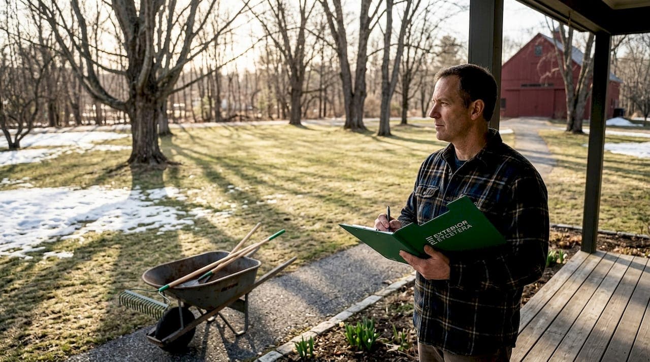 Landscaping maintenance checklist for Maine homes